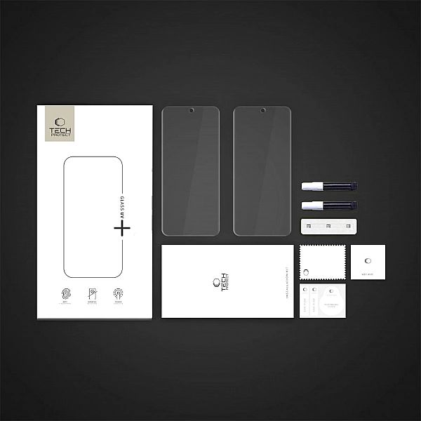 Szkło hartowane Tech-Protect Glass UV+ 2-pack Motorola Edge 60 Pro - p