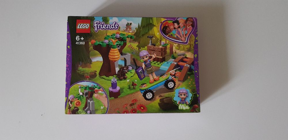 Nowe LEGO Friends 41363 Leśna przygoda Mii