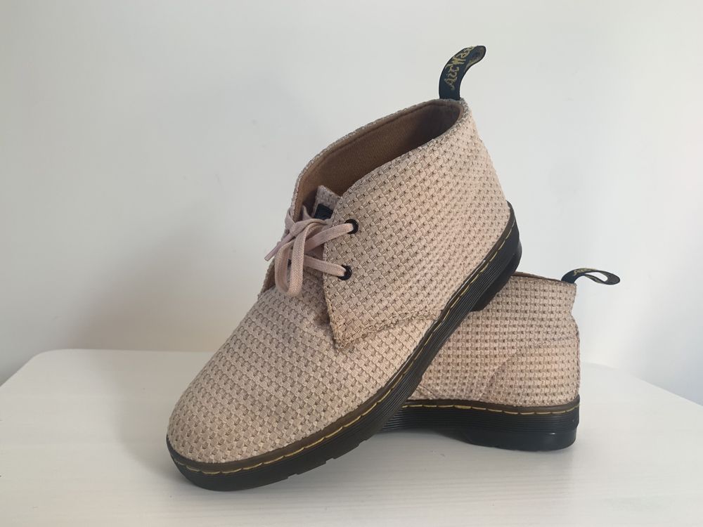 Buty półbuty botki dr Martens Daytona r.38 pudrowe wygodne