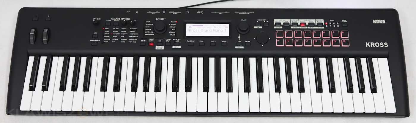 KORG KROSS 2 61 - Lekki Kompaktowy Syntezator | Gwarancja | Sklep