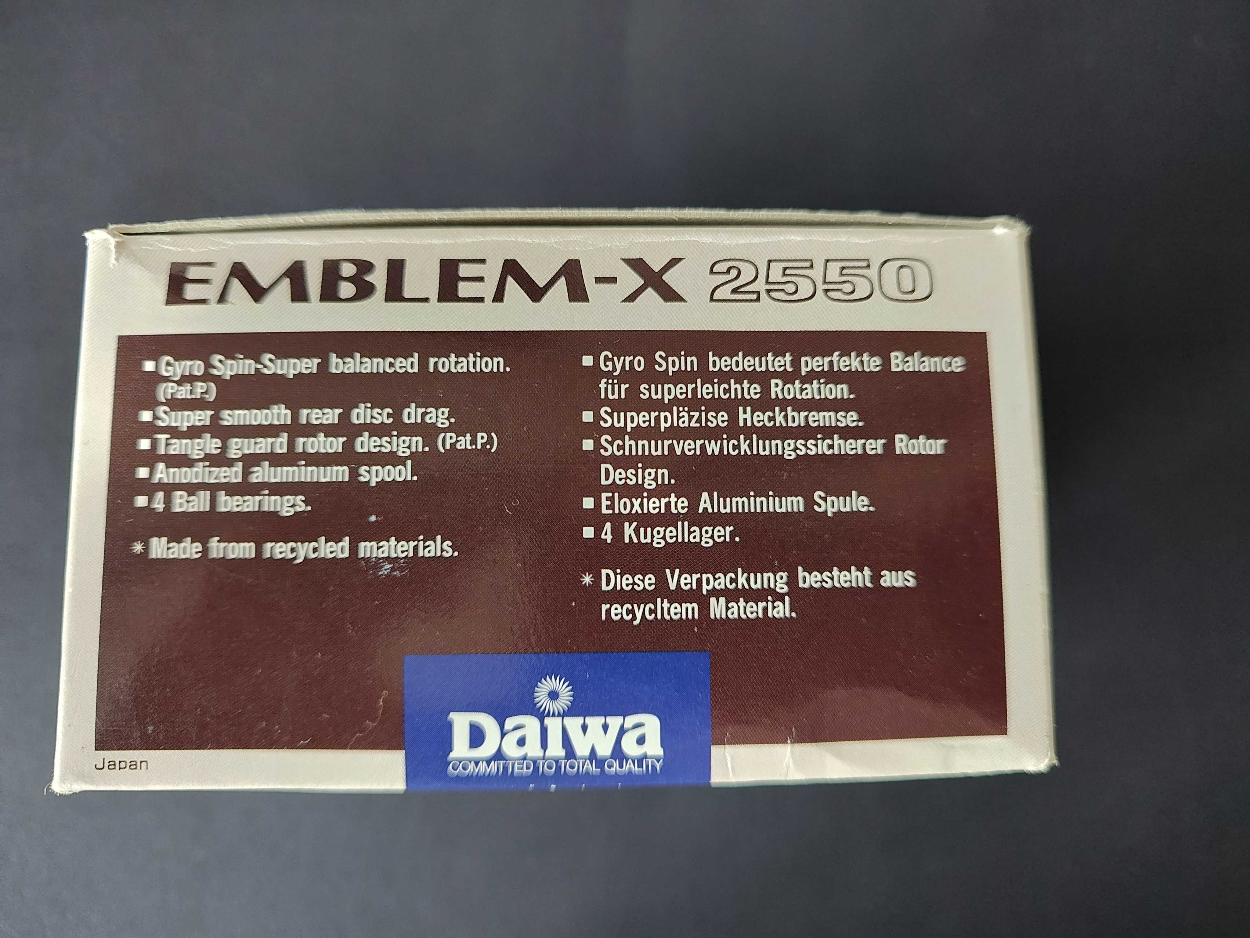 Kołowrotek Daiwa EMBLEM-X 2550- Nowy