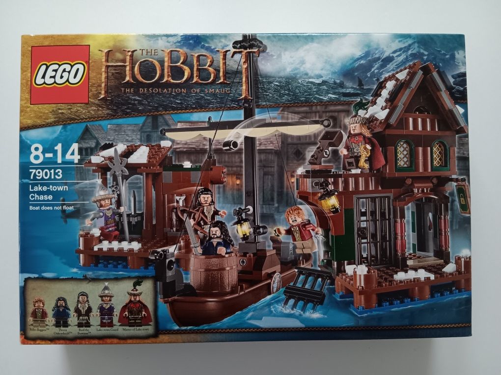 Nieotwarte Lego Hobbit 79013 - Pościg w Mieście na Jeziorze