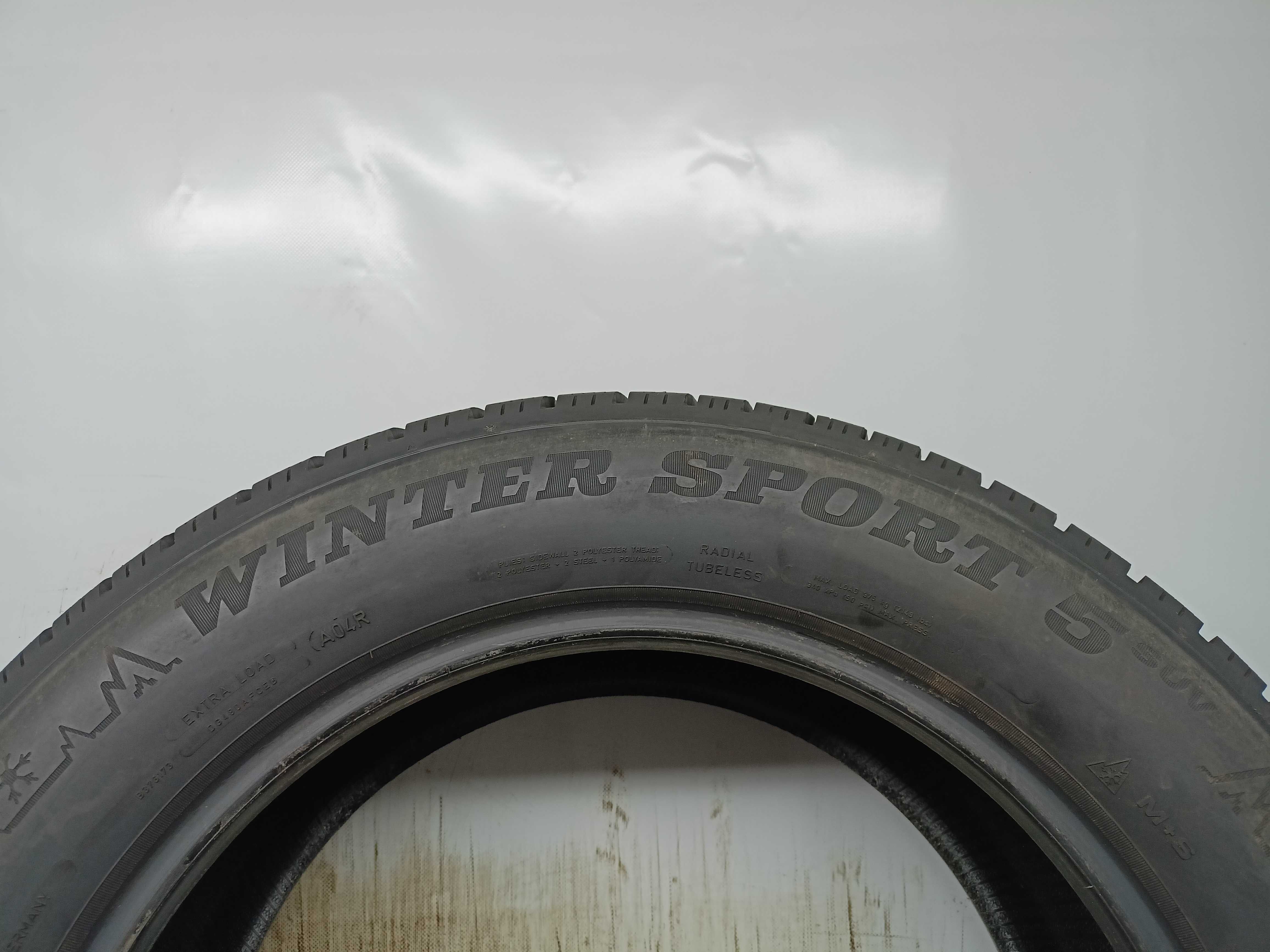 Dunlop WinterSport 5 SUV 236/60/18 2018rok 107H 7,5/6mm (2680)