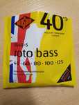 Struny do basu Roto bass RB40-5