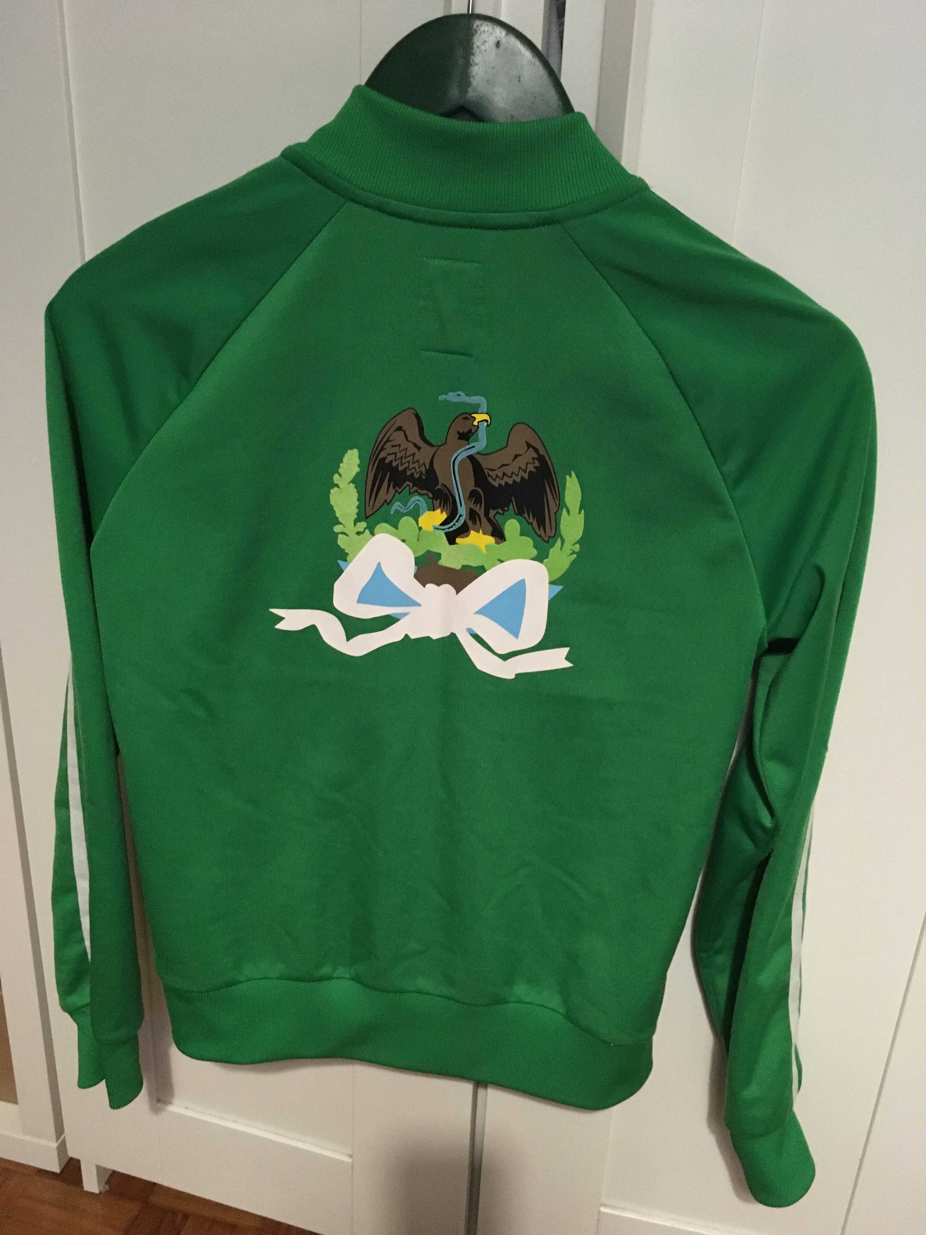Casaco verde de marca Adidas ,original , tamanho S/M