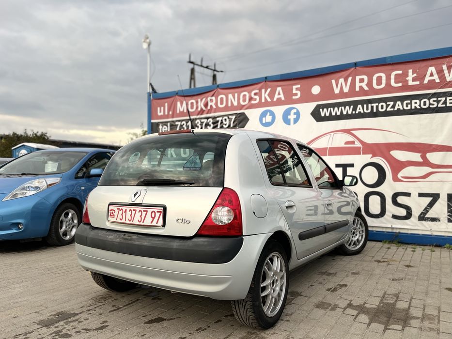 Renault Clio 1.5 DCI//2004//Alufelgi//Klimatyzacja//Zadbany//Zamiana