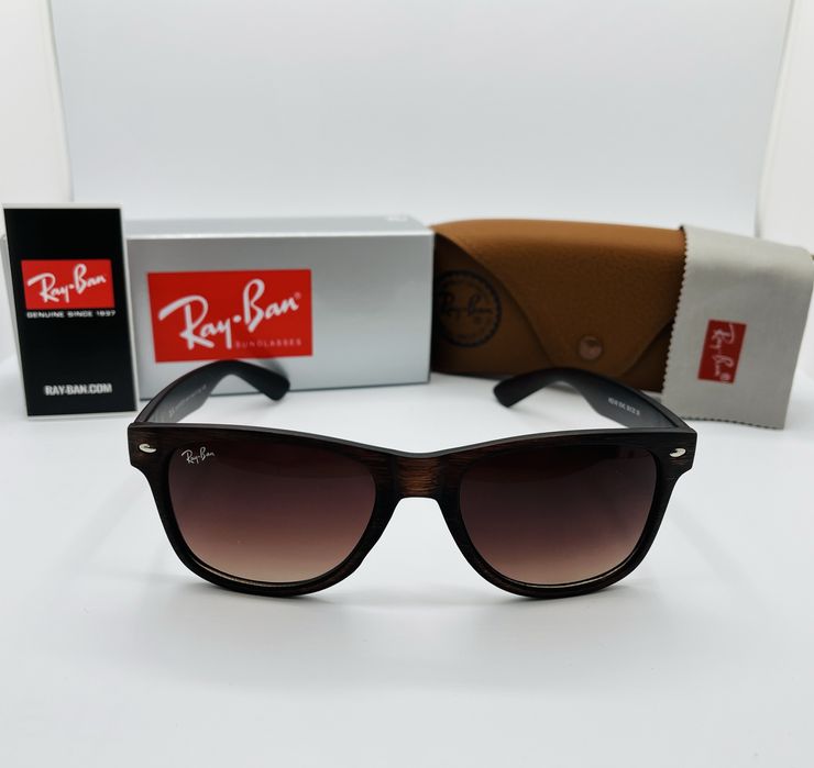 Солнцезащитные очки Ray Ban Wayfarer 2140 Wood Brown|Brown Gradient