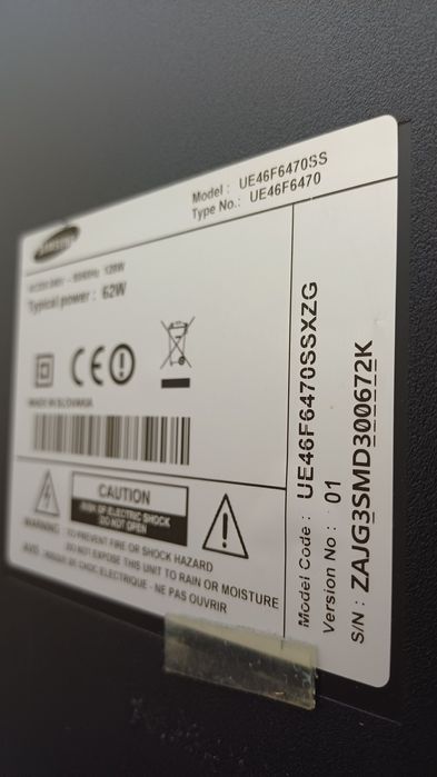 Telewizor Led Samsung 46" Smart Gwarancja
