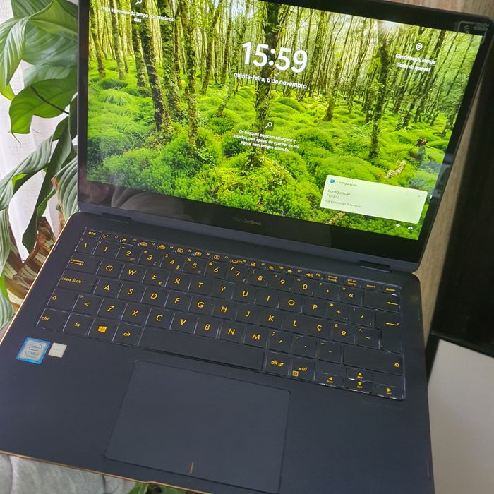 Portátil bonito Zenbook Flip S luxo UX370U I7 16 GB SSD 512