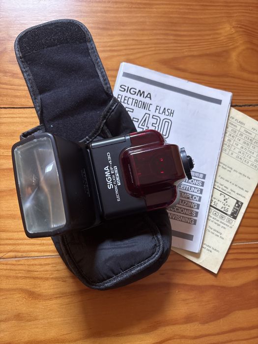 Flash Sigma EF-430EO Super para Canon