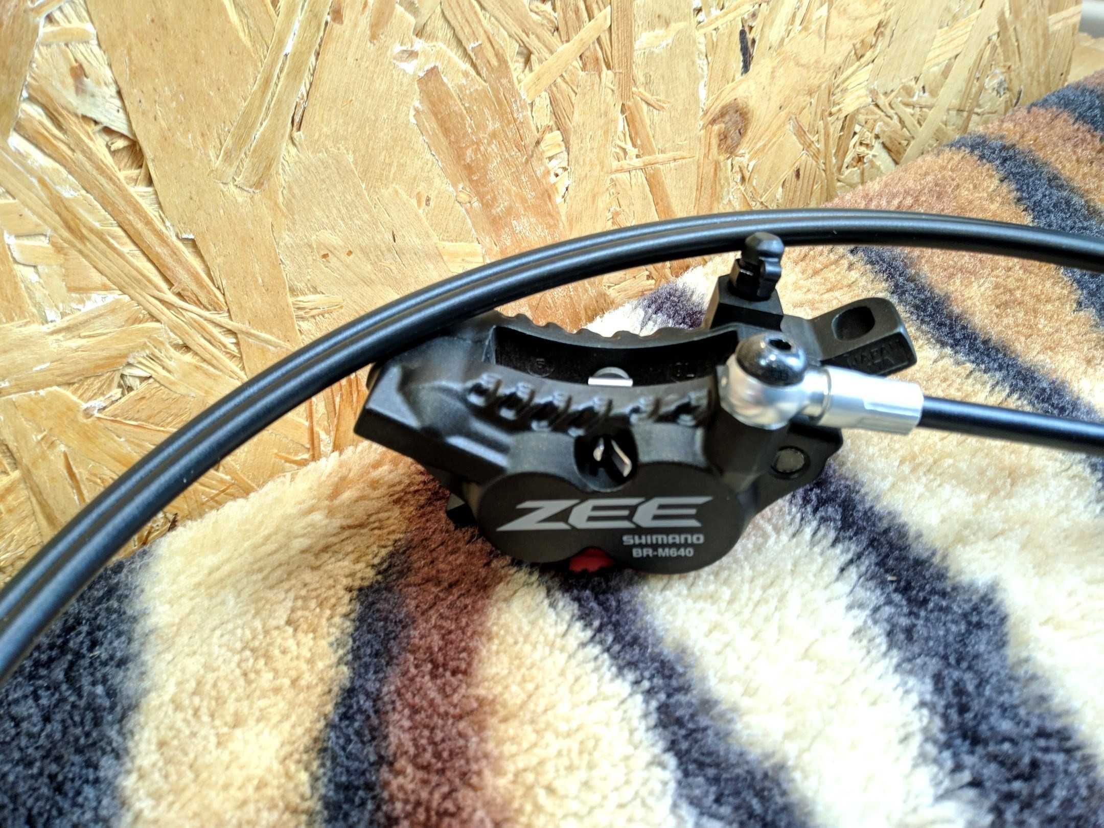 Вело тормоза Shimano Zee BR-M640 задні та SRAM Guide RE задні гальма