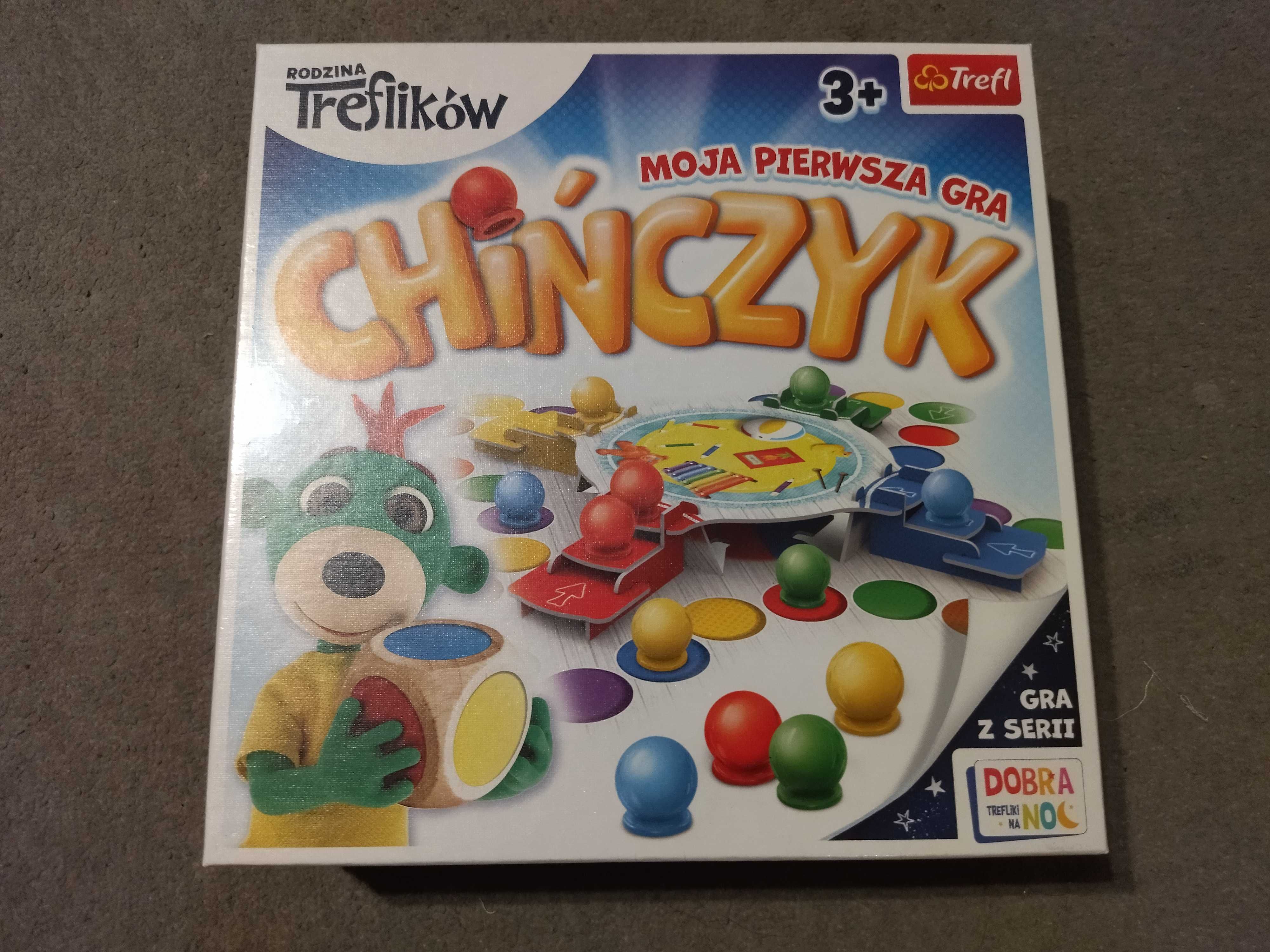 Gra chińczyk rodzina treflików nowa
