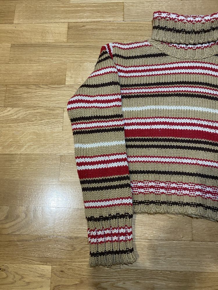 Camisola gola lã zara
