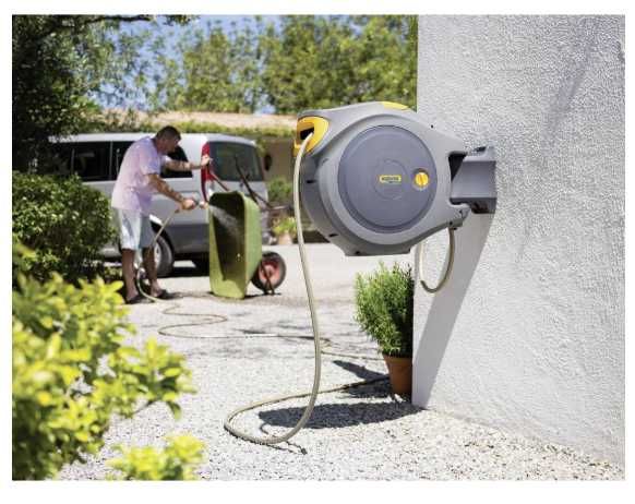 Zwijacz automatyczny wąż Hozelock FLOWMAX Auto Reel 30 m