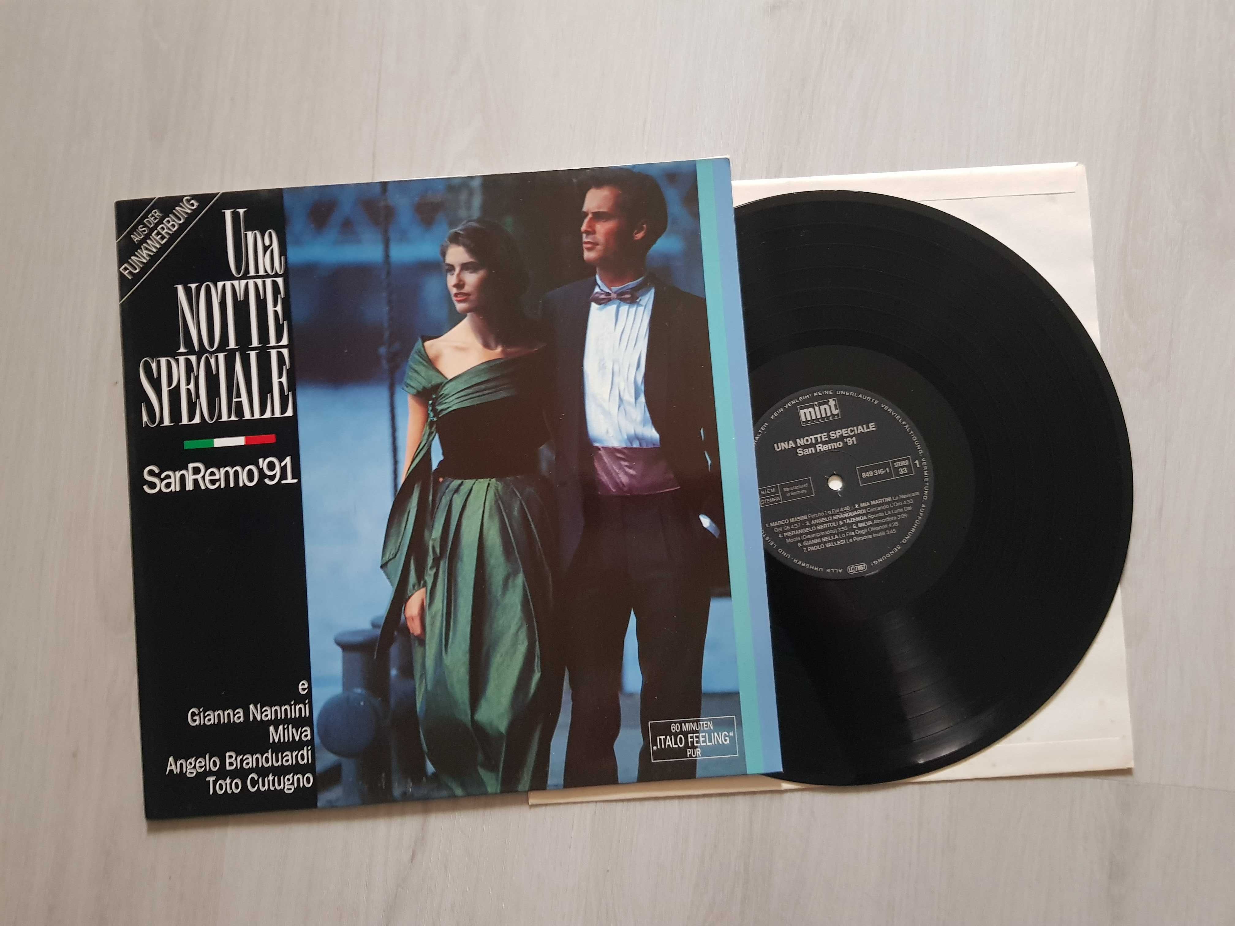 Various – Una Notte Speciale - San Remo '91 LP*3322