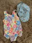 Купальник primark 86 / кепка disney george 80-98 1-3 роки