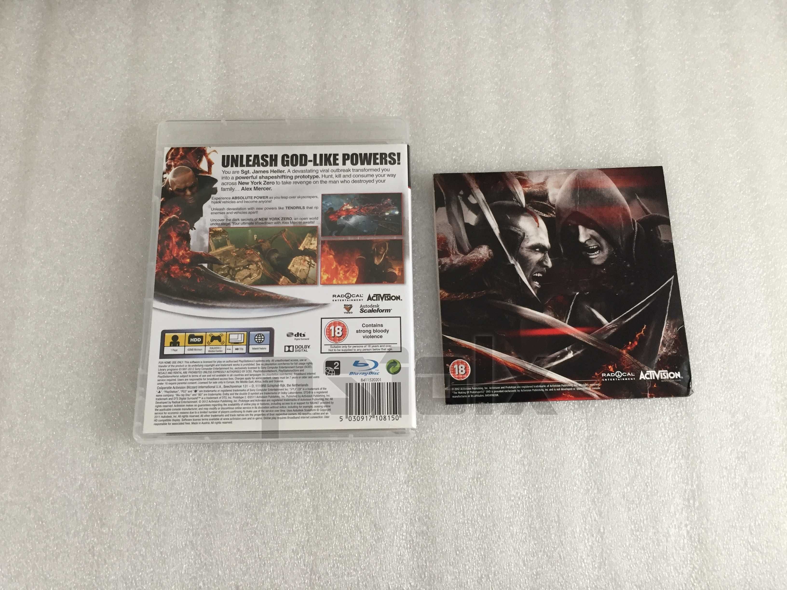 Prototype 2 Limited Edition playstation ps3