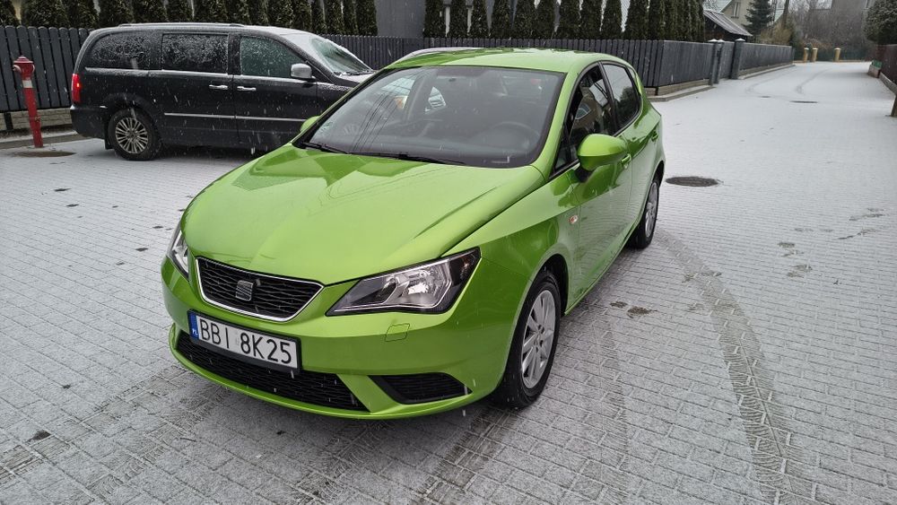 Seat Ibiza 1.2 MPI, serwisowana, 2 kpl alufelg, bogate wyposażenie,
