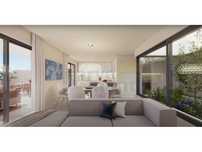 Moderno Apartamento T2 com Terraço, Piscina e Garagem em Cabanas de...