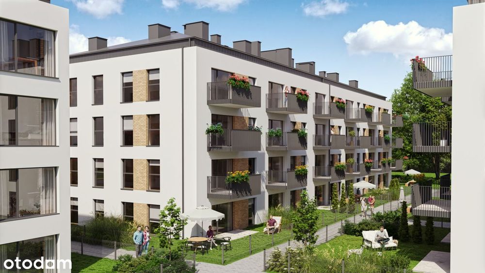 2-pokojowe mieszkanie 52m2 + balkon Bez Prowizji