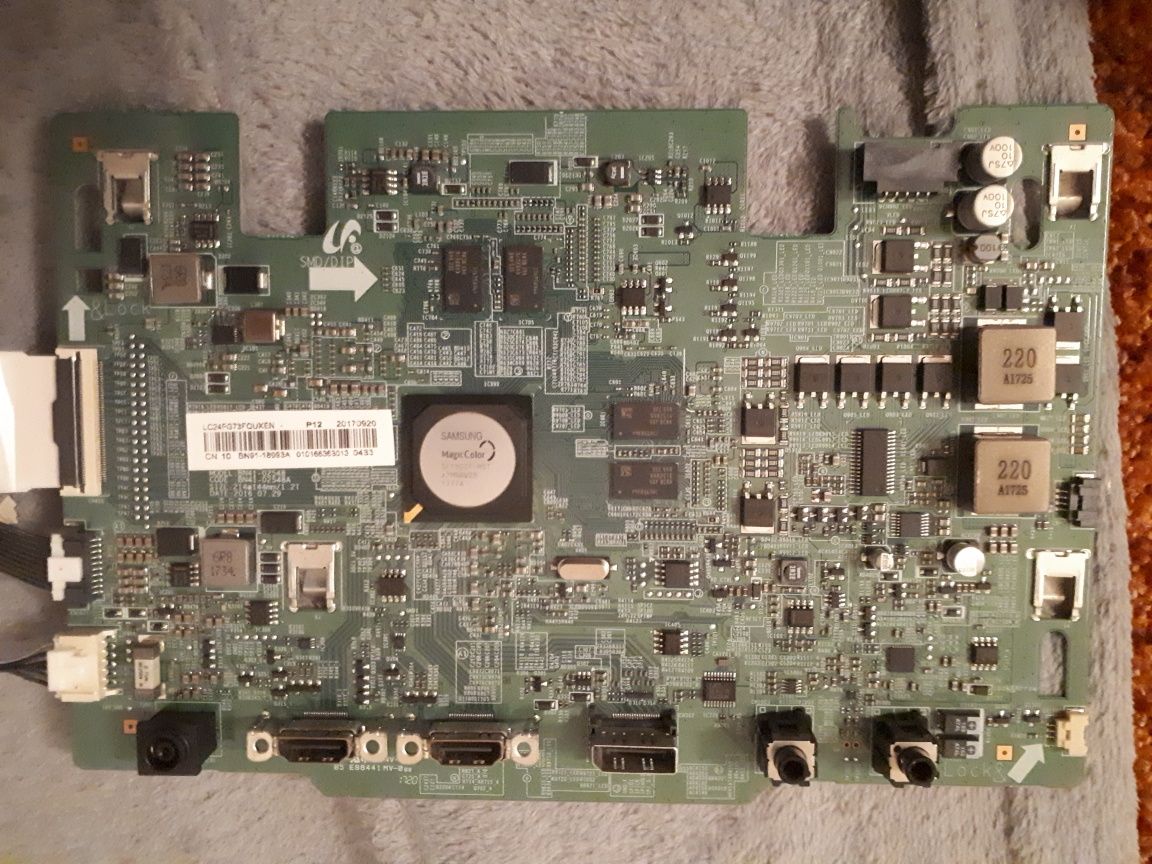 Monitor model C24FG73FQU płyta główna