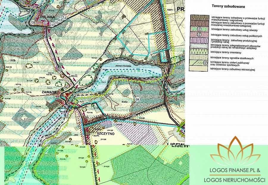 Działka Inwestycyjno- Budowlana nad Jeziorem Szczytno 4200 m2