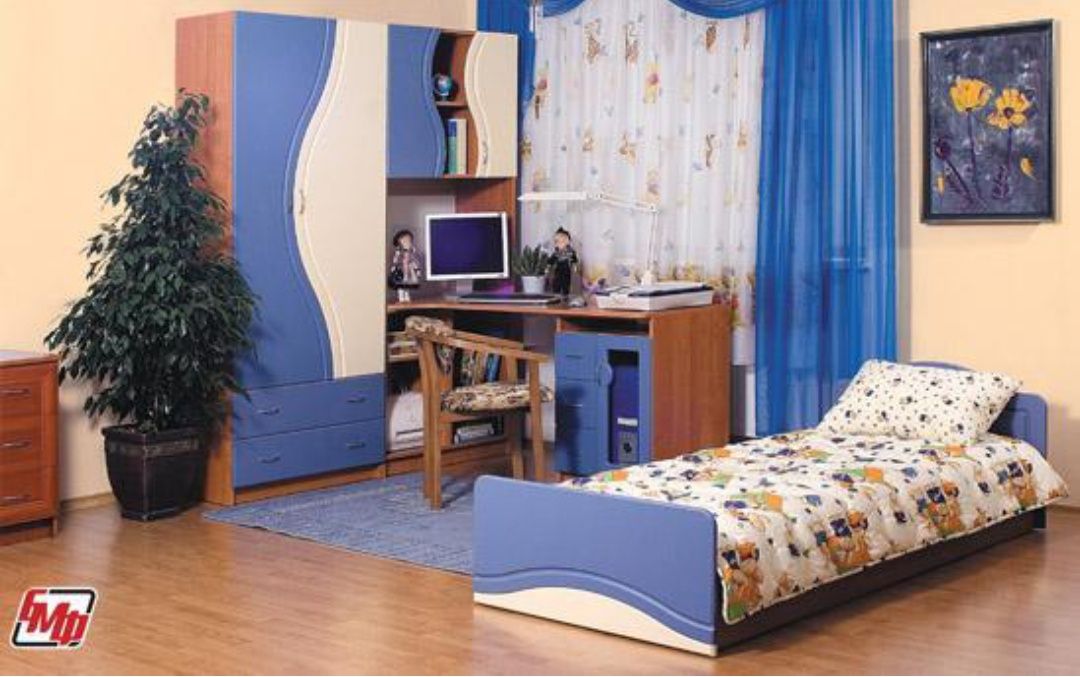Мебіль для дитячої еколь без ліжка (БМФ) МДФ