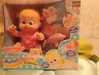 Нова Лялька пупс Bouncin 'Babies Banie 35 см з дельфінчиком