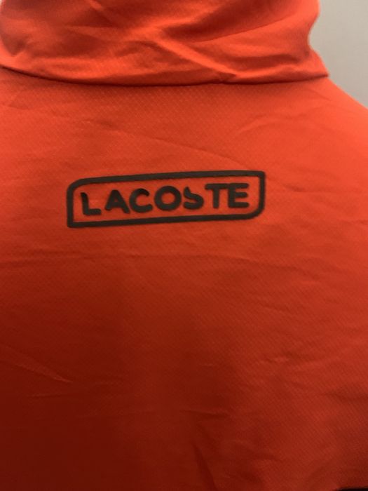 Lacoste super sportowa kurtka męska, wiatrówka r. S kolorowa