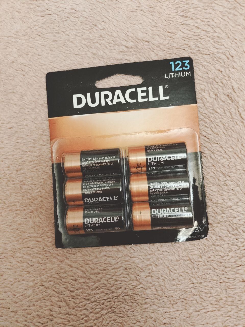 Батарейки літієві Duracell