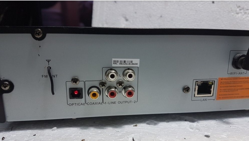 Tuner internetowy Muvid ir-915 USB dab+ WiFi
