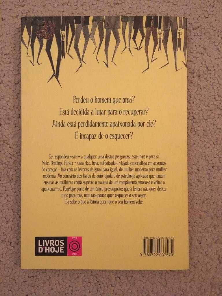 Livro "Os homes (às vezes, infelizmente) voltam sempre