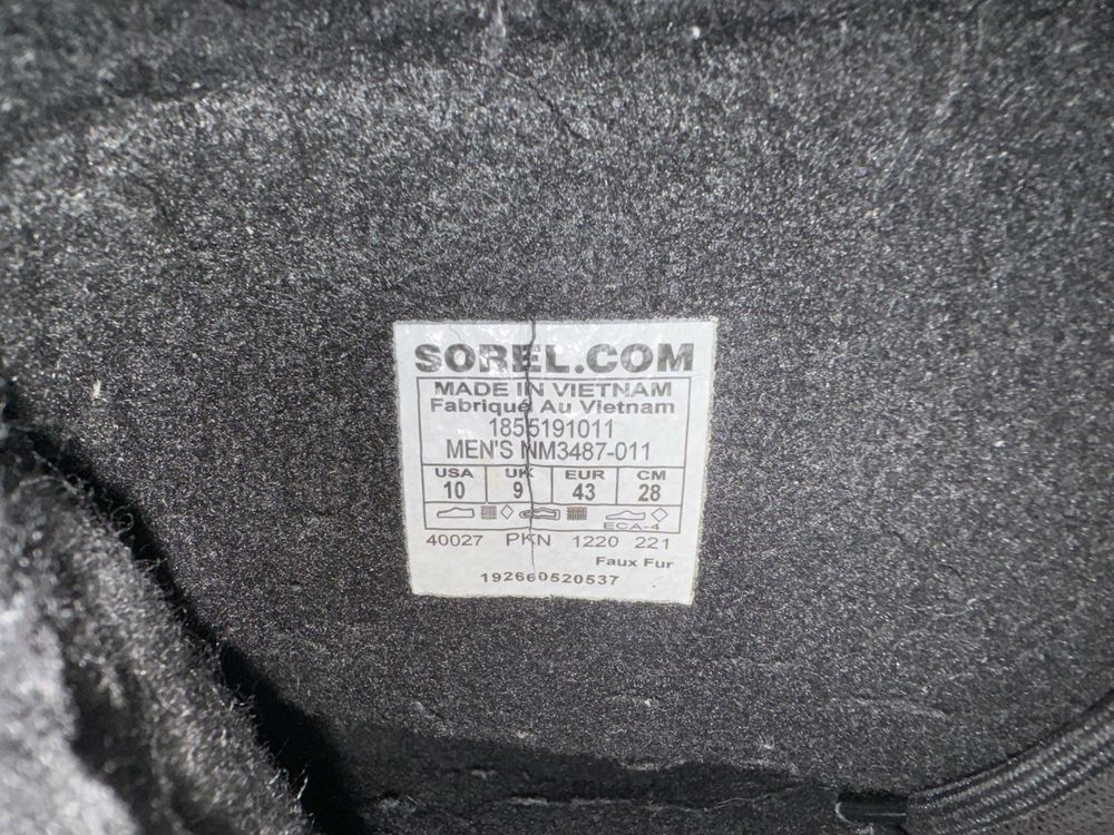 Sorel Śniegowce buty