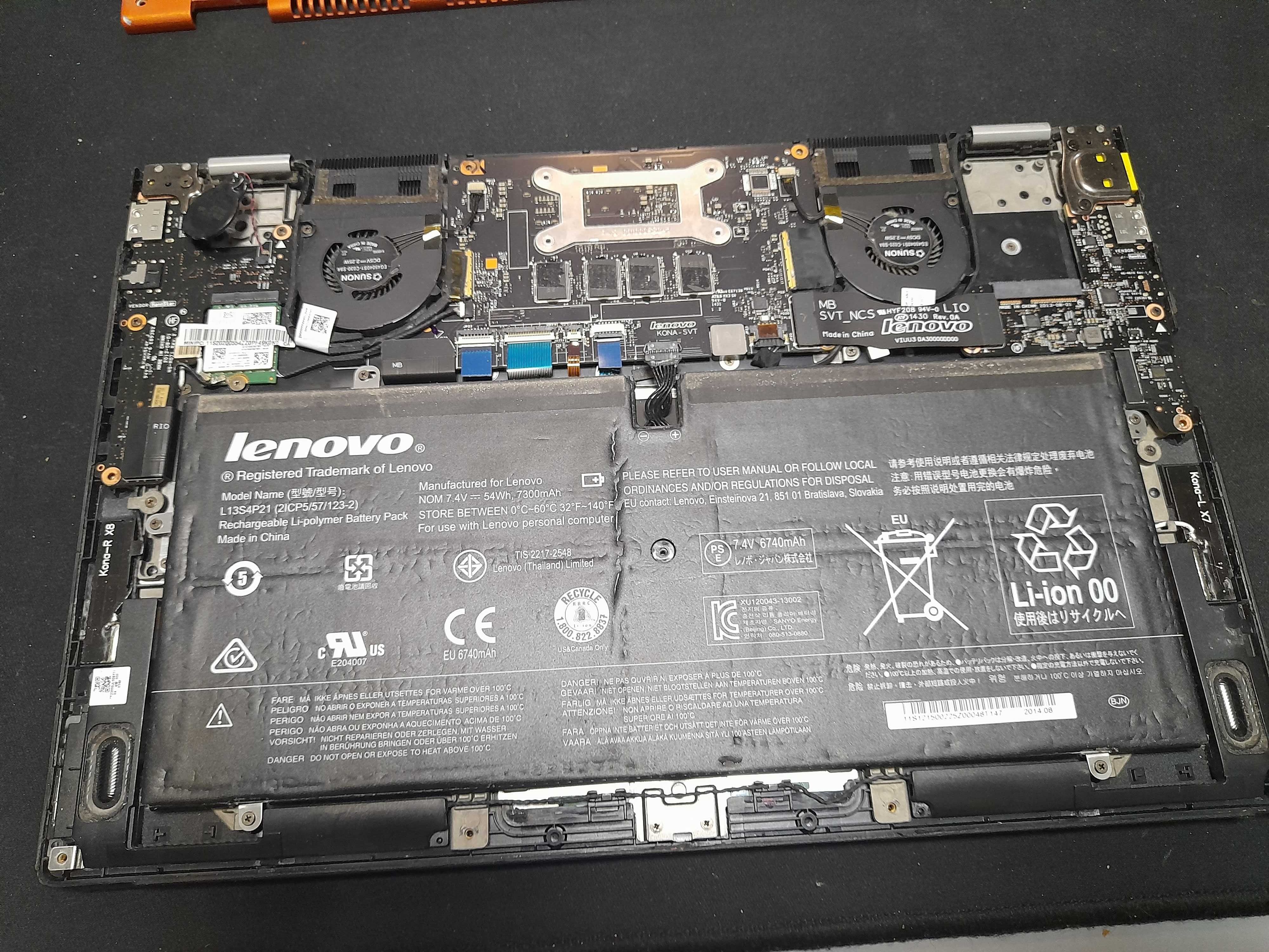Lenovo Yoga 2 20266 pro na części Klapa/matryca/klawiatura/bateria