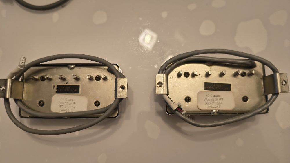 Przetwornik Humbucker Gibson 57 classic x2 + elektronika