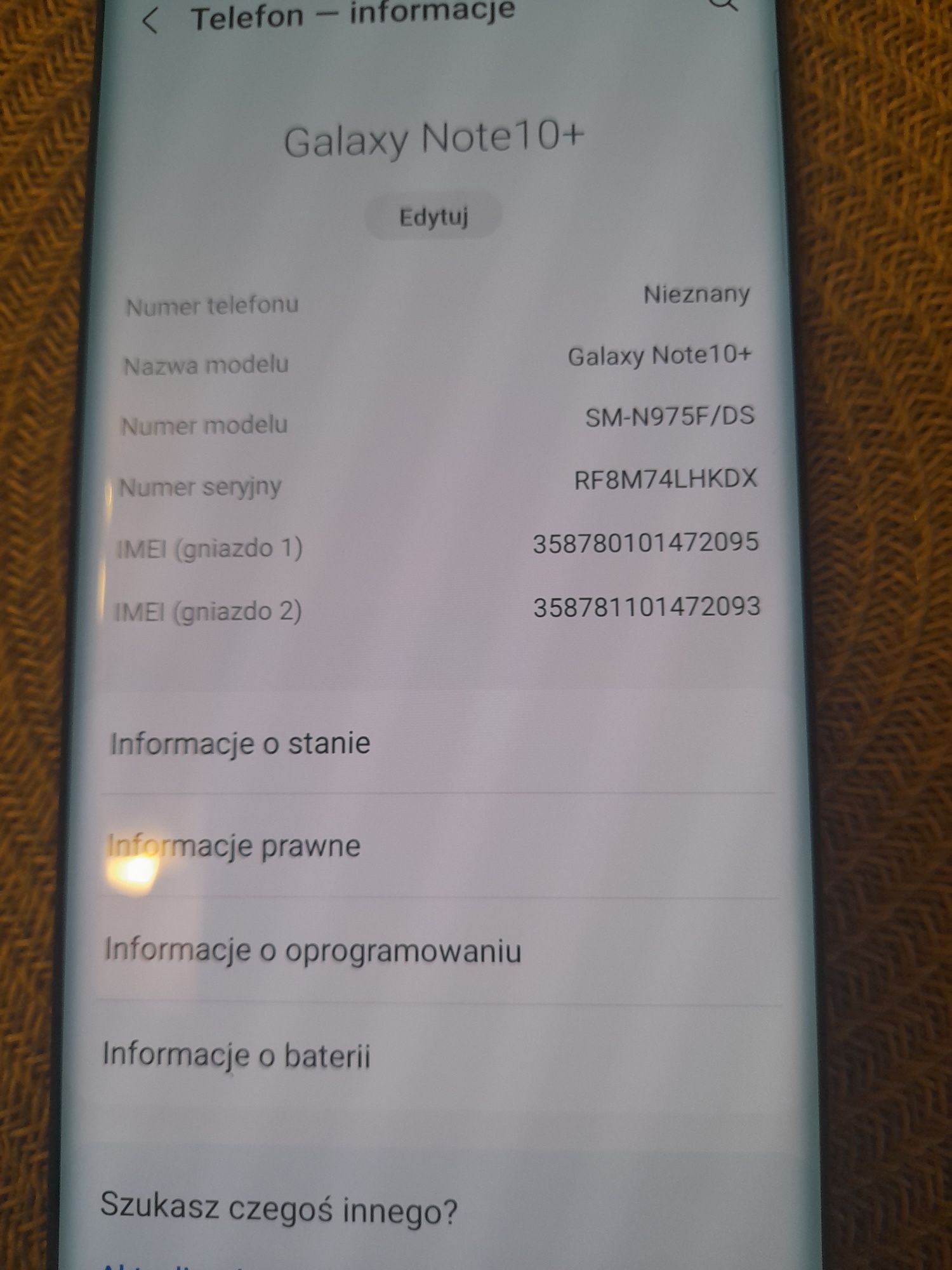 Gra Samsung  Note 10 plus jak nowy ideal