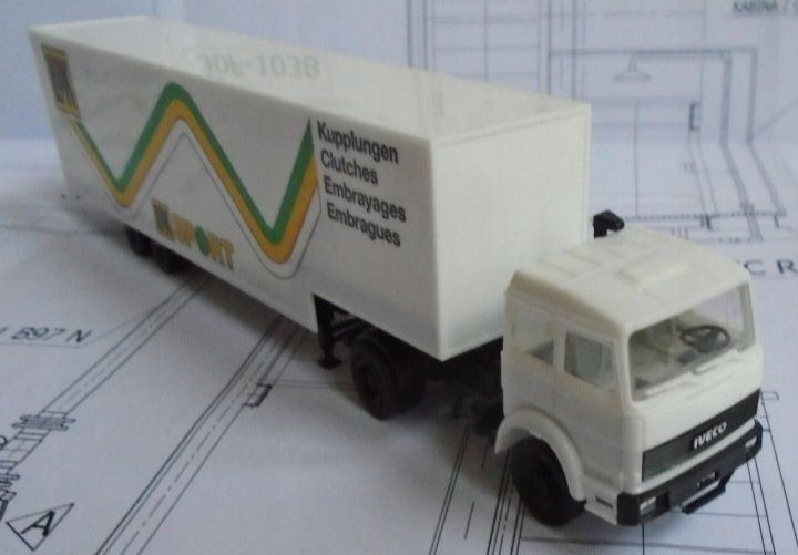 Herpa 1:87  model Iveco Turbo LUK Sport