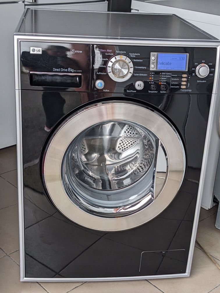 Пральна машина LG 8 kg 1400 об/хв з функцією Пар Б/В WD14376FD
