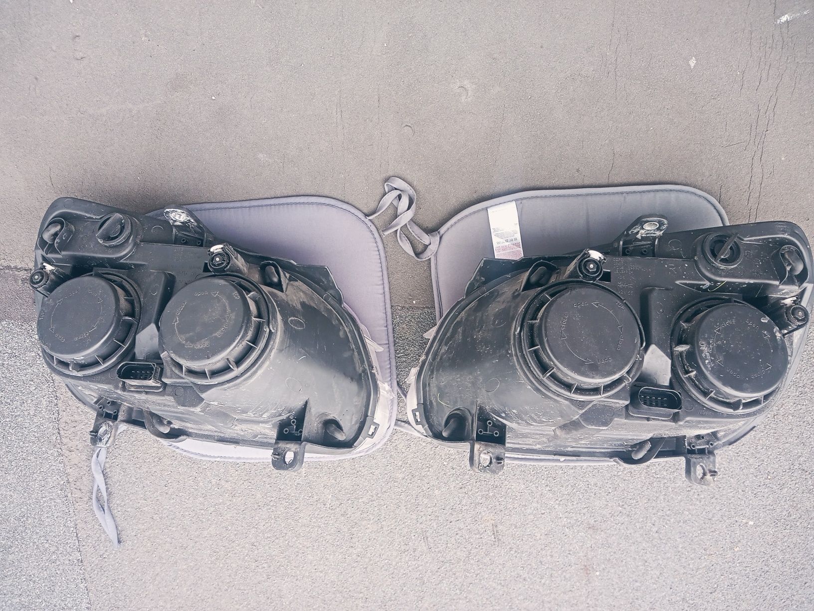 Reflektory lampy Fiat Doblo 2007
