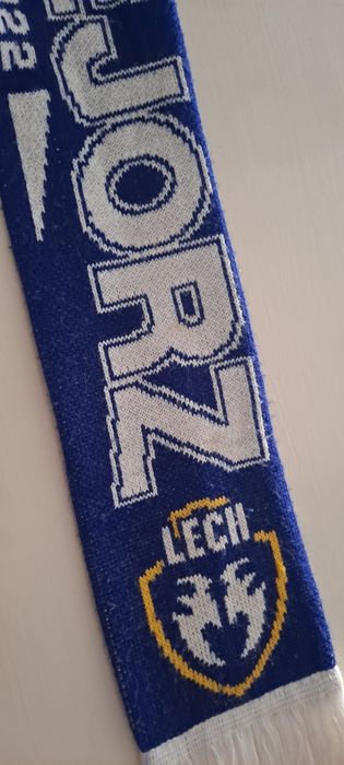 Szalik Lech Poznań samochodowy stary herb. Unikat