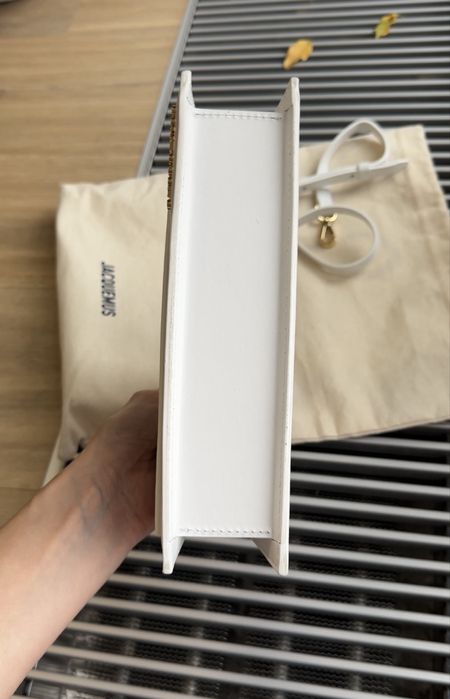 Сумочка Jacquemus біла ориг