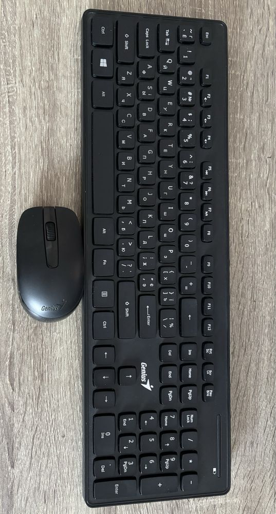 Комплект Клавіатура+Мишка безпровідна Genius SlimStar 8006