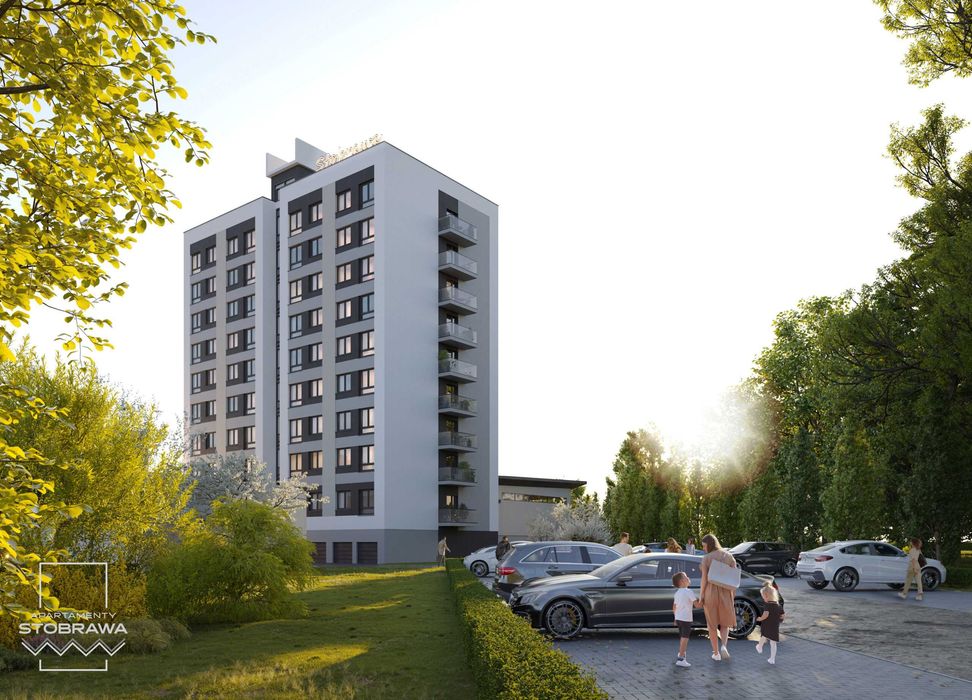 STOBRAWA WYNAJMĘ APARTAMENT 64M2 3 Pokoje 2 Łazienki w pełni Wyposażon