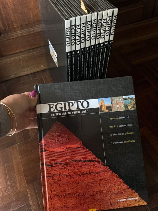 Coleção livros egipto