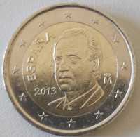 2 Euros de 2013, de Espanha, Rei Juan Carlos I