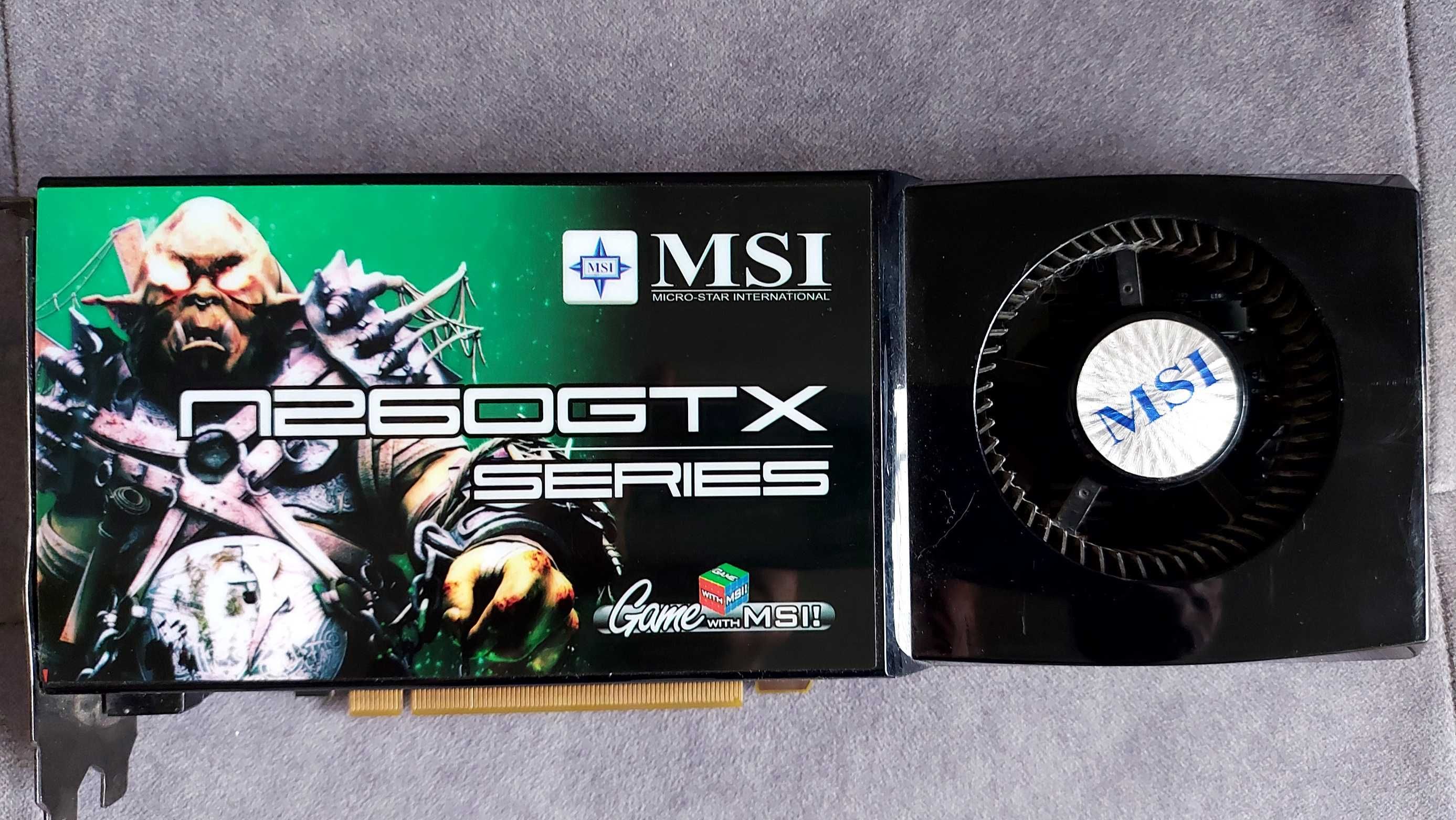 MSI N260GTX GDDR3 karta graficzna