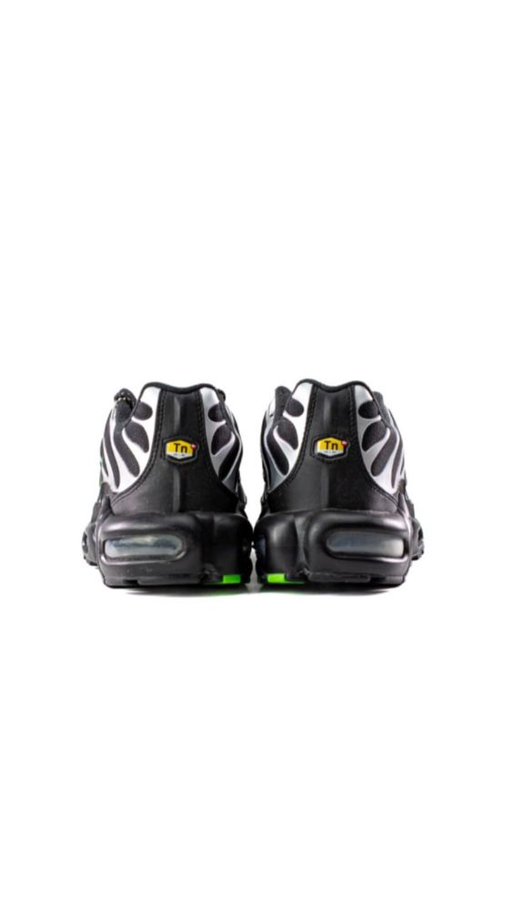 Nike Air Max Tn Plus Black Silver Green