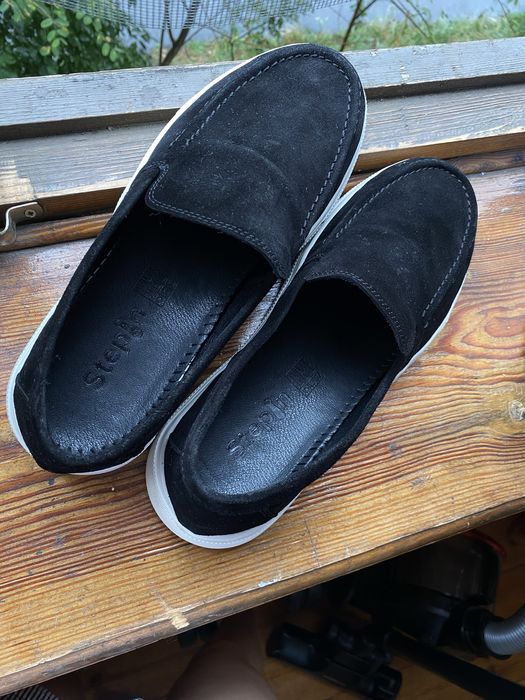 НОВІ ! чоловічі лофери, мокасини замшеві шкіряні туфлі 40 розмір