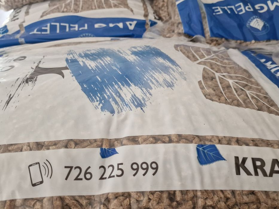 Pellet drzewny 6mm. Kraft