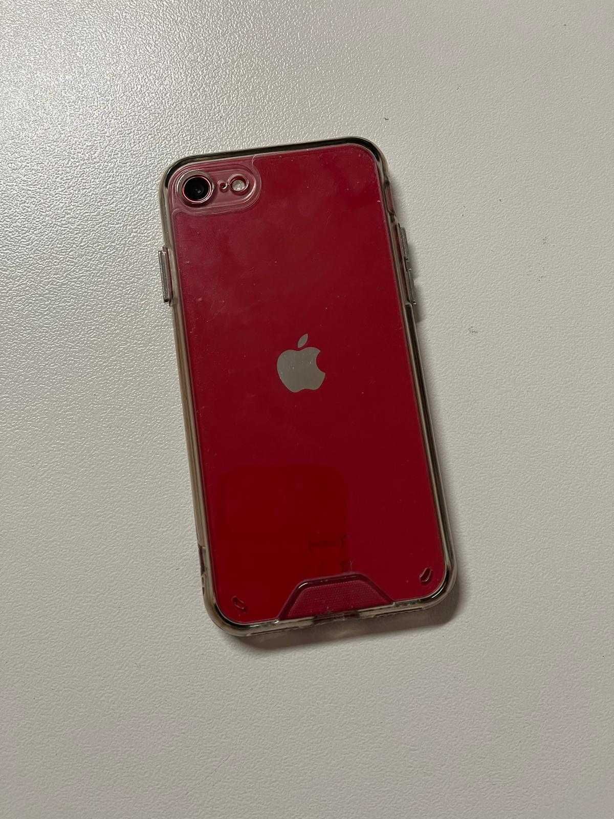 iPhone SE 2020, Vermelho, 128 GB Desbloqueado em perfeito estado